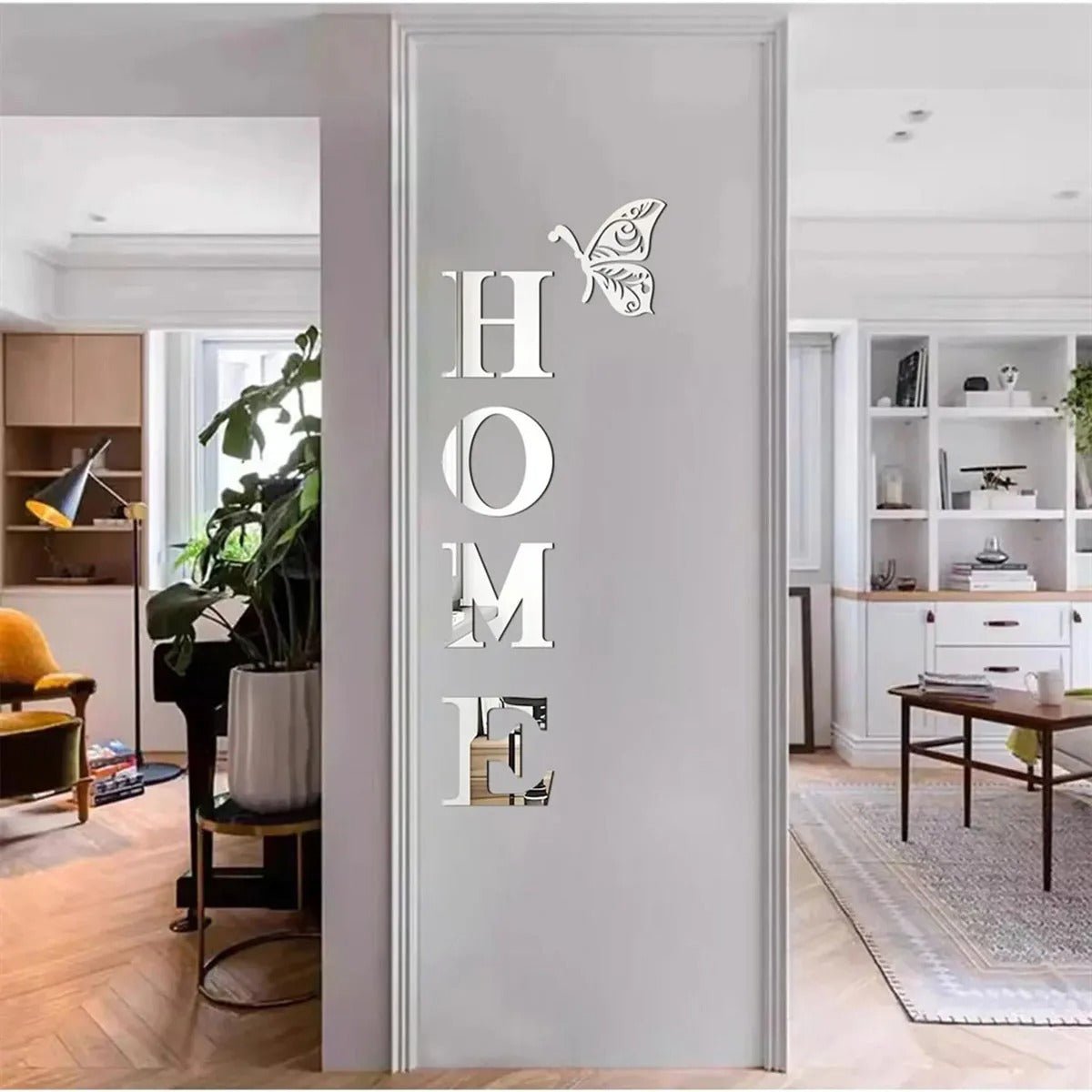 3D Home Logo Mirror - Snagrio