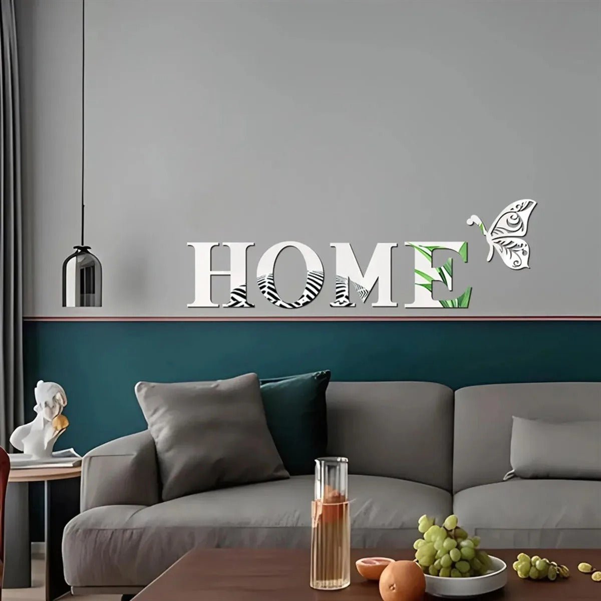 3D Home Logo Mirror - Snagrio