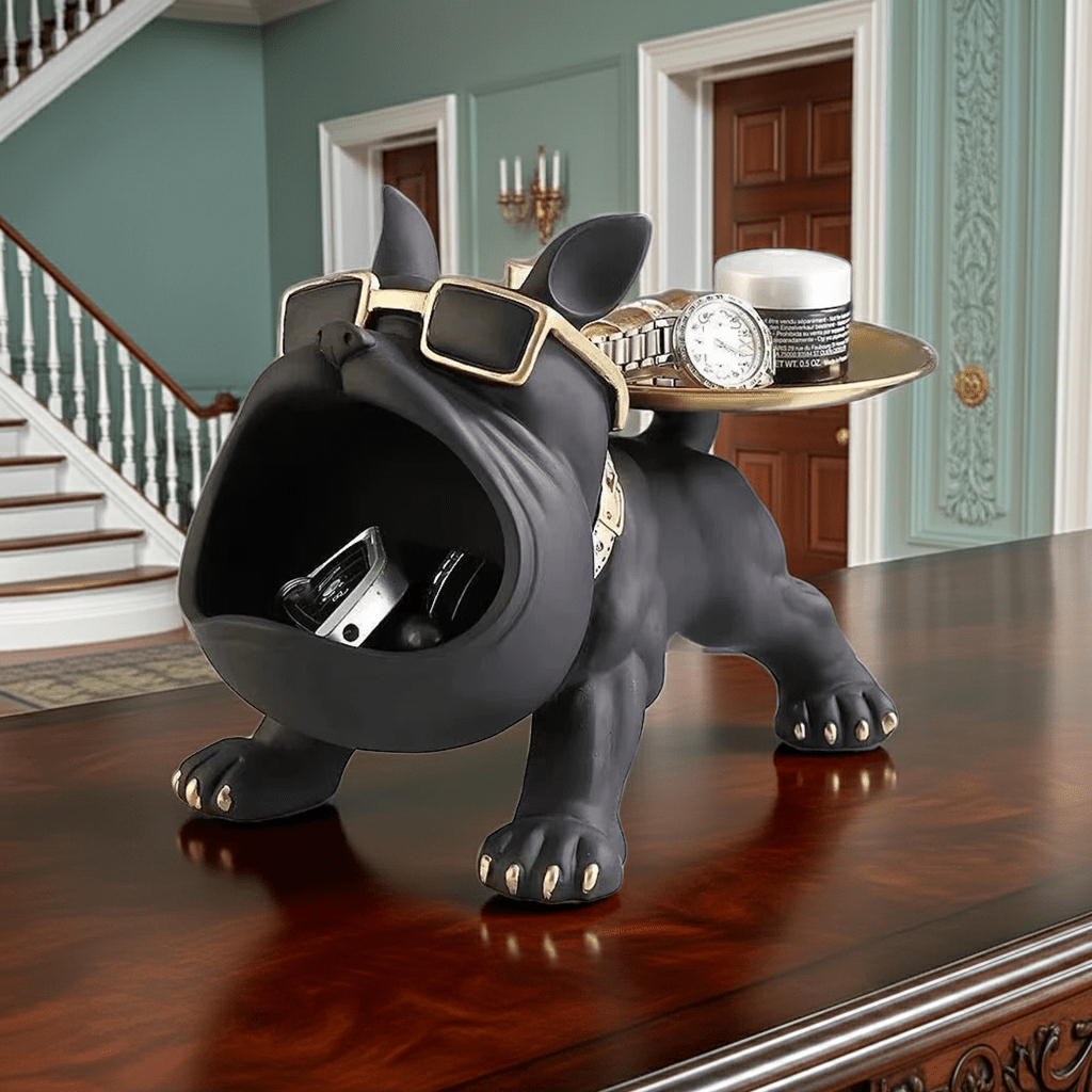 Bulldog Figurine Statute - Snagrio
