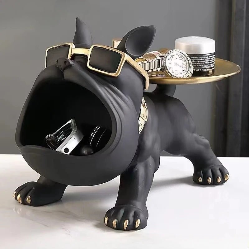 Bulldog Figurine Statute - Snagrio