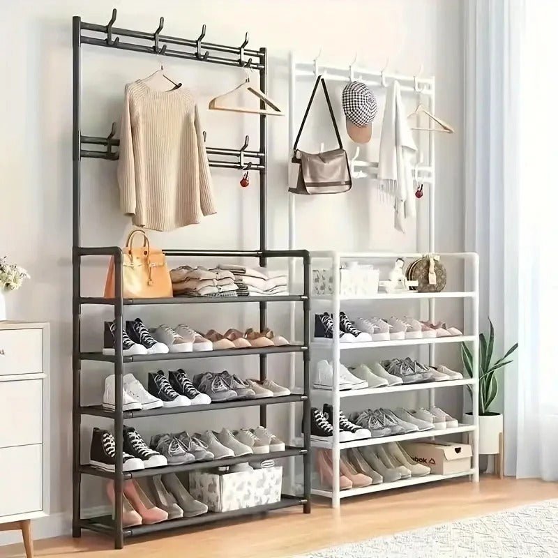 Entranceway Shoe Rack / Clothes Hanger - Snagrio
