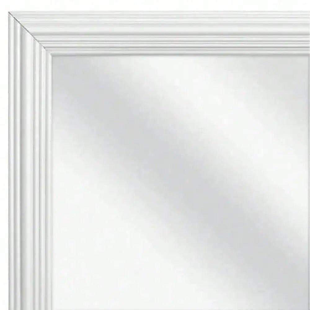 White Door Mirror - Snagrio